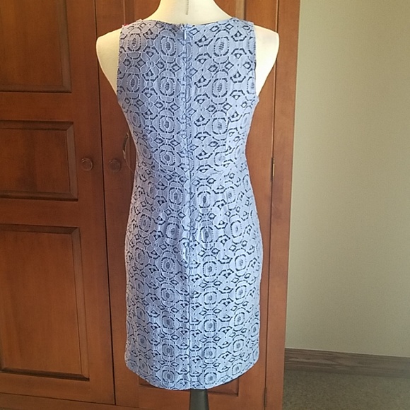 ⬇️ CCO N.Y. & Co. blue lace sheath dress, NWT - Picture 4 of 8